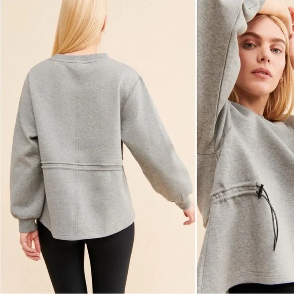 Varley Bella Drawstring Sweatshirt - Picture 9 of 13